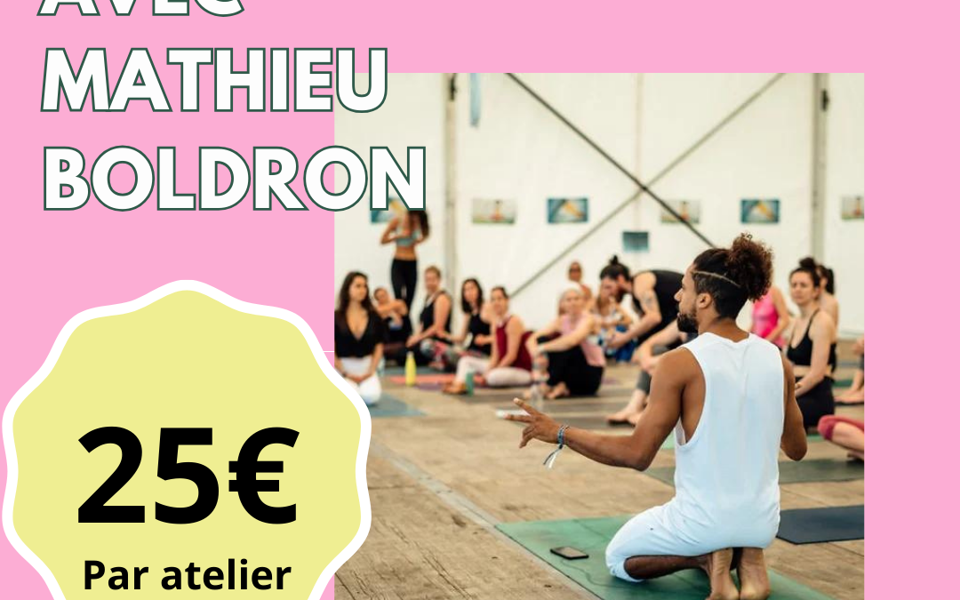 2 Ateliers avec Mathieu Boldron Dimanche 15 décembre